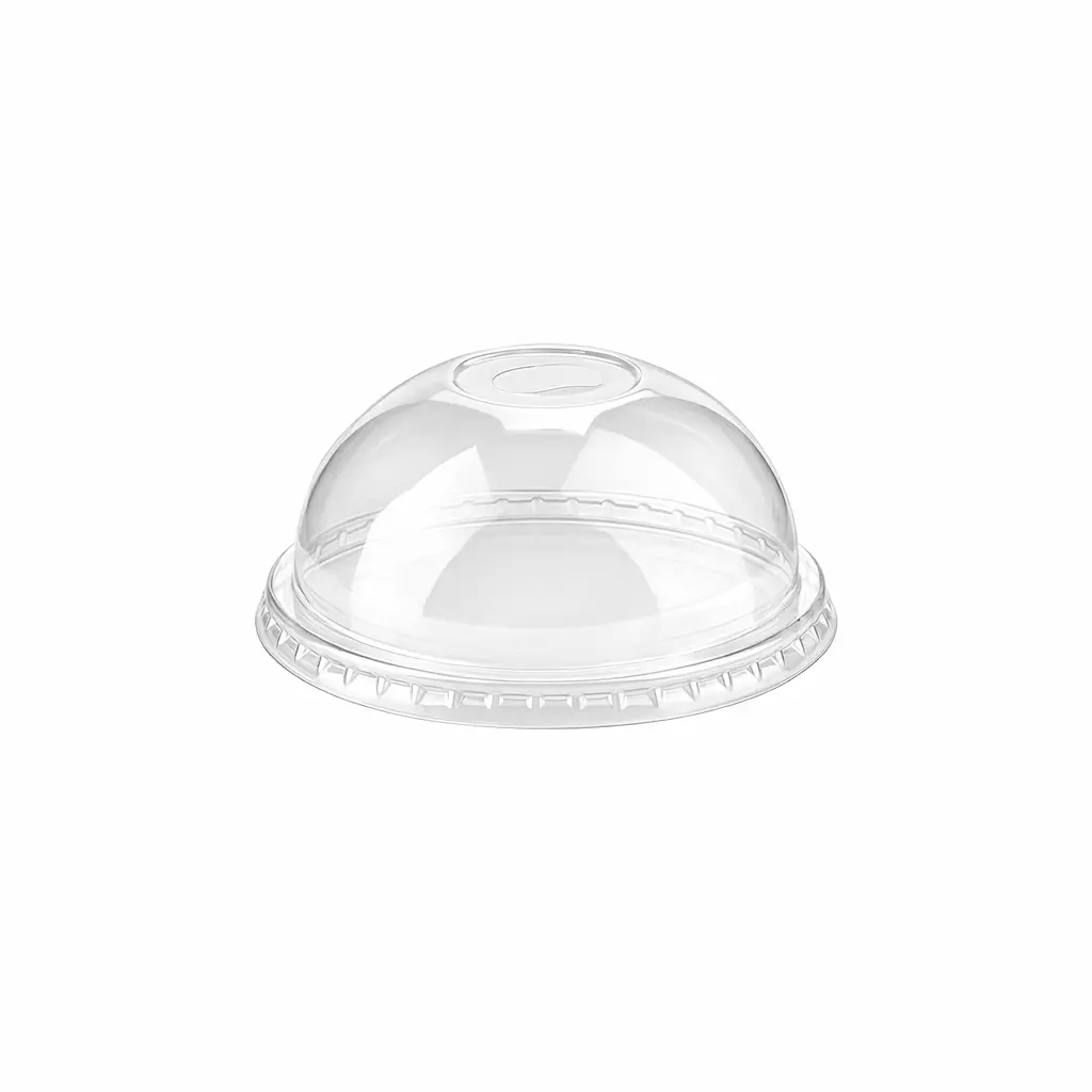 clear-pet-dome-lid-for-cold-cups.webp (1) (2) Clear PET dome lid for cold cups and whipped cream drink packaging