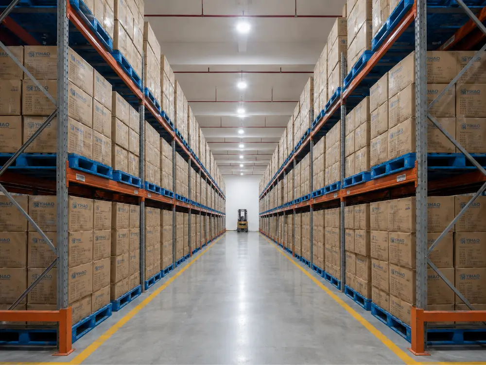 PLA Compostable Cold Cups Complete Guide 6 Warehouse storage for wholesale PLA cold cup and lid cartons