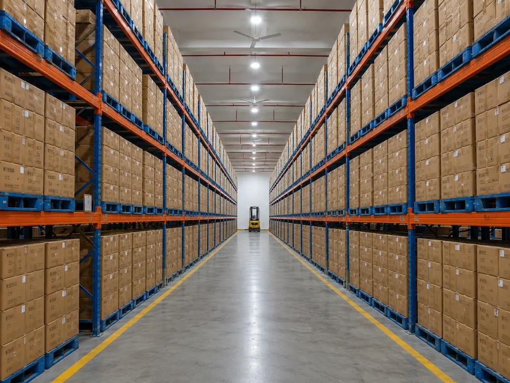 Warehouse storage for wholesale PLA cups and lid cartons