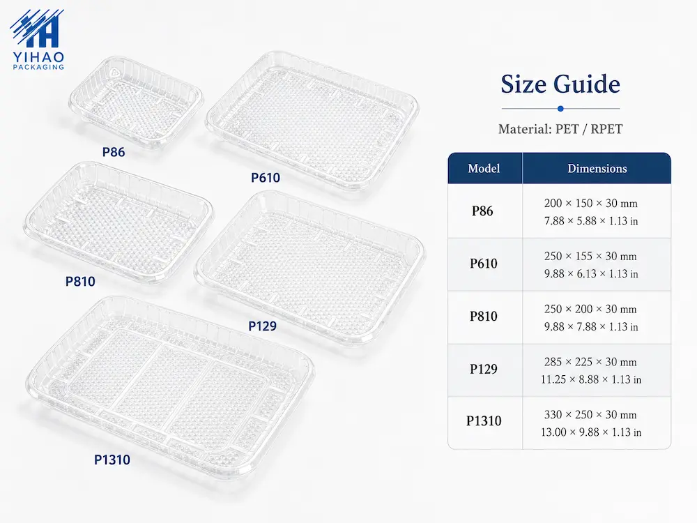 Wholesale Fruit Display Trays: Manufacturer and Supplier Checklist 2 YIHAO Packaging factory loading cartons for wholesale fruit display trays and fresh produce packaging orders.