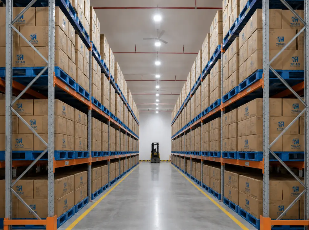 YIHAO warehouse storage for wholesale PLA drink cup cartons