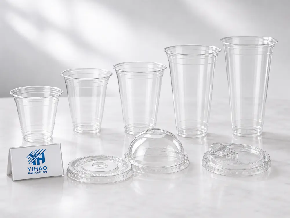 Refresher Cups vs Alternative Packaging: How Buyers Should Choose 1 Clear PET refresher cups with matching flat dome and sipper lids