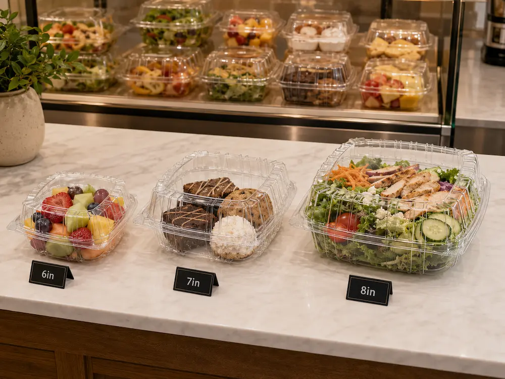 Fruit Deli Containers: Buyer Guide for Food Packaging Teams 5 Fruit deli containers used for fruit portions chilled meals and salad displays