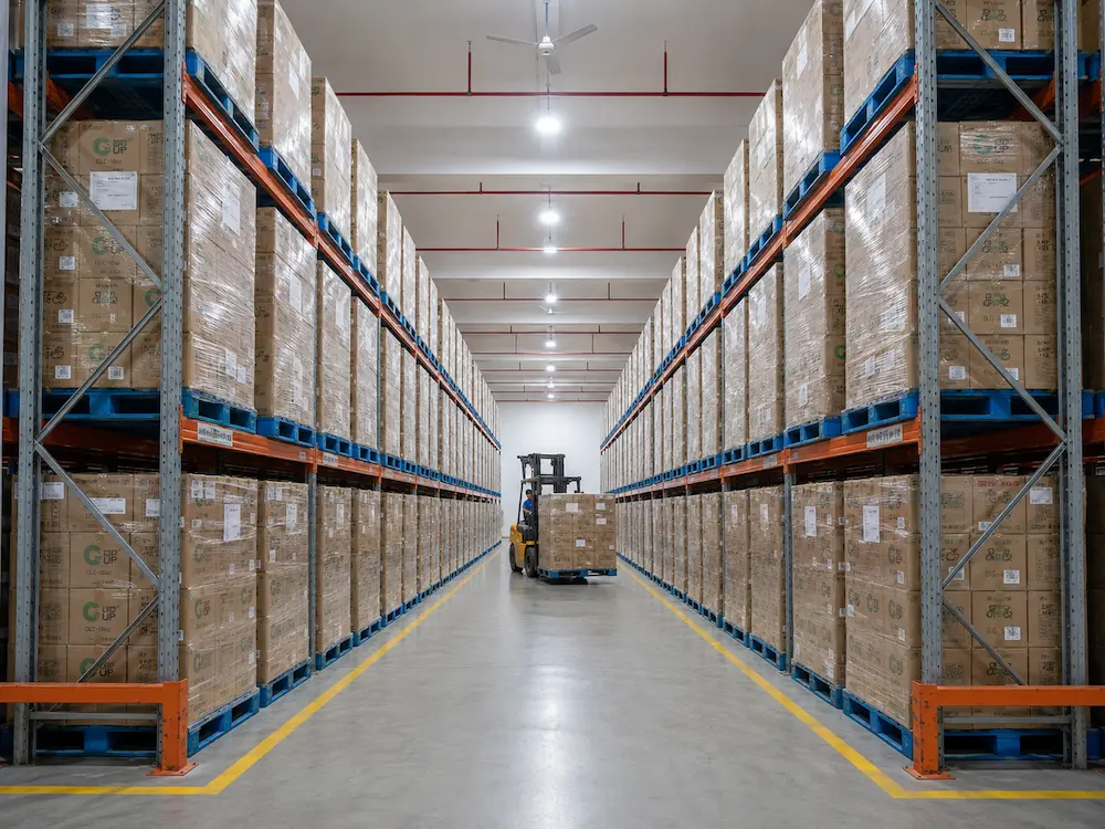 Export Fruit Packaging FAQ: Materials, Sizes, Uses, and Ordering Questions 7 Warehouse pallet storage for wholesale export fruit packaging cartons