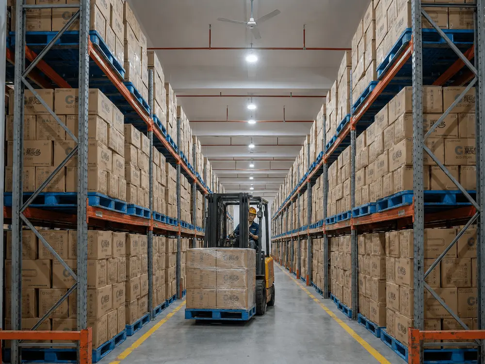 Flat Lid Compatibility for Supermarkets, Cafes, Bakeries, and Foodservice Brands 6 Wholesale PET cup and lid packaging inventory stored in warehouse cartons for bulk supply