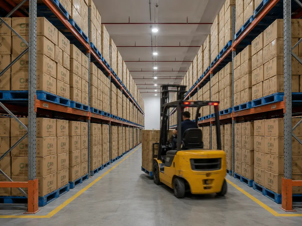 Farm Packaging Containers vs Alternative Packaging: How Buyers Should Choose 6 Warehouse storage and forklift handling for boxed wholesale produce packaging containers