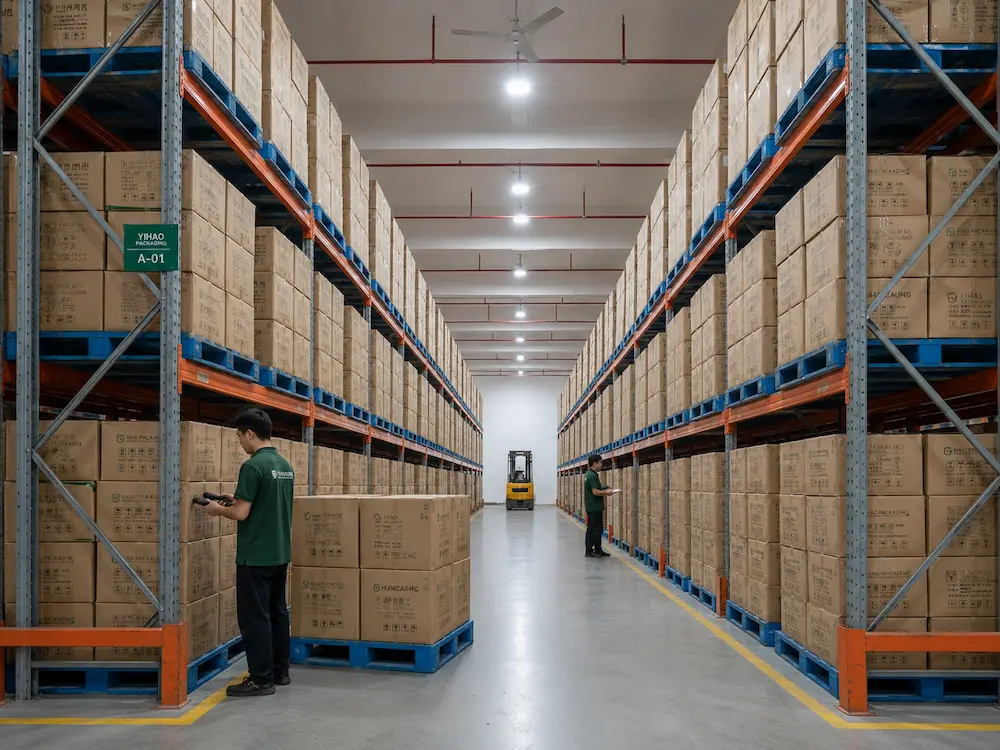 YIHAO warehouse inventory for wholesale salad packaging containers