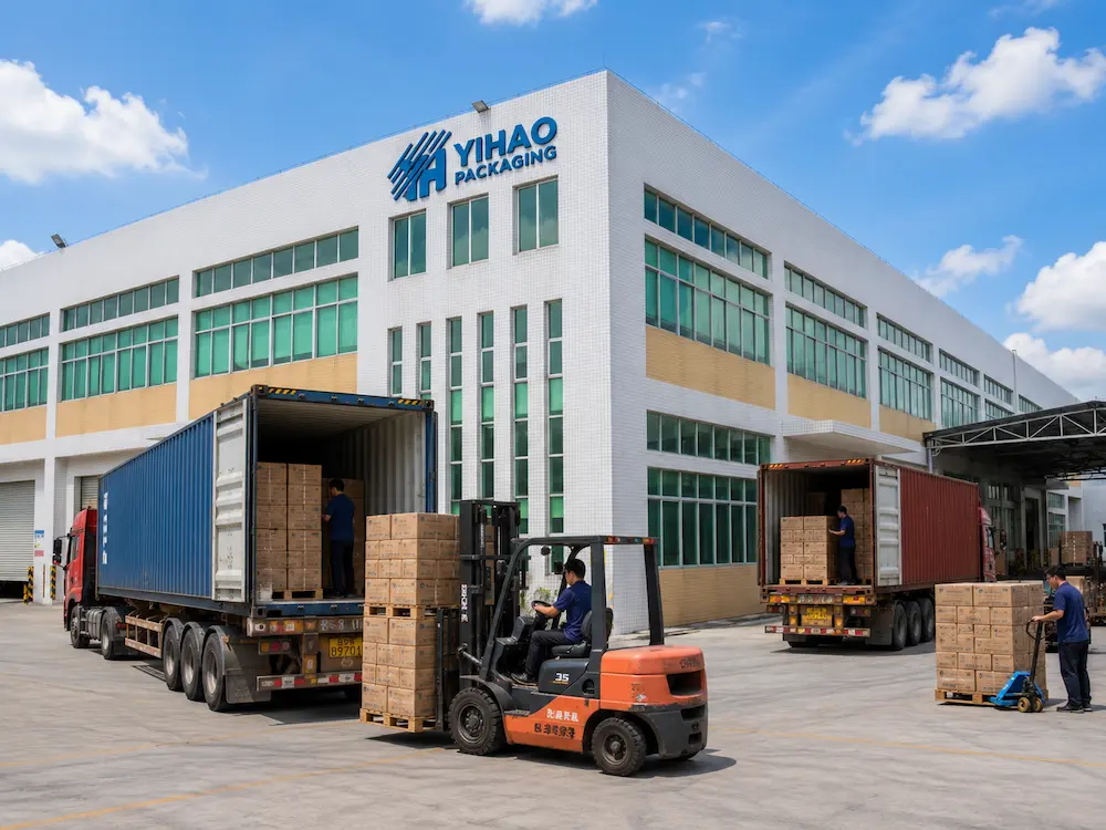Export Fruit Packaging FAQ: Materials, Sizes, Uses, and Ordering Questions 2 YIHAO factory export loading for fruit packaging containers