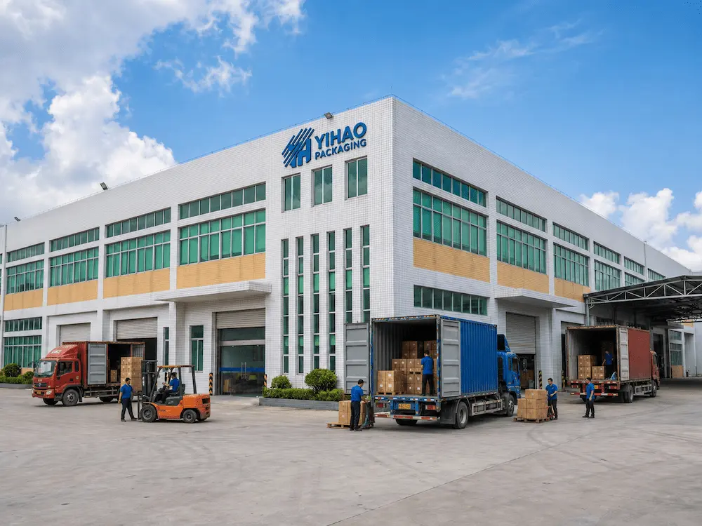 Lemonade Cups: Buyer Guide for Food Packaging Teams 8 YIHAO factory with trucks and cartons for wholesale lemonade cup export supply