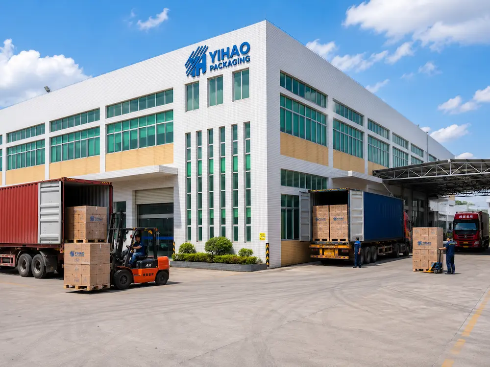 YIHAO factory loading clear PET packaging cartons for wholesale supply