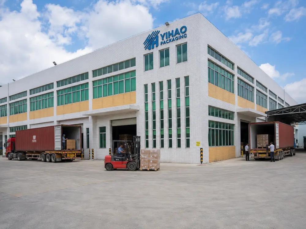 YIHAO food packaging factory with export loading for wholesale square PET deli containers