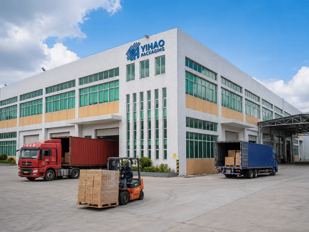Dome Lid Cups FAQ: Materials, Sizes, Uses, and Ordering Questions 8 YIHAO packaging factory loading wholesale dome lid cups and cold cup cartons for export