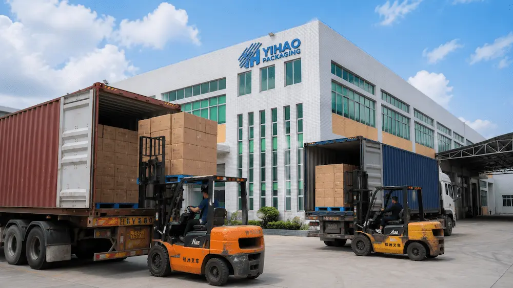Bubble Tea Cups and Milk Tea Cups Complete Guide 8 YIHAO packaging factory loading cartons for export cold drink cup supply