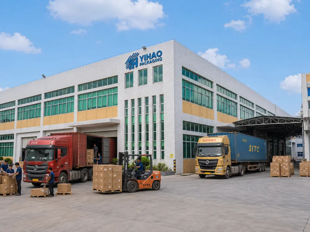 Refresher Cups vs Alternative Packaging: How Buyers Should Choose 8 YIHAO packaging factory loading wholesale cold cup cartons for shipment