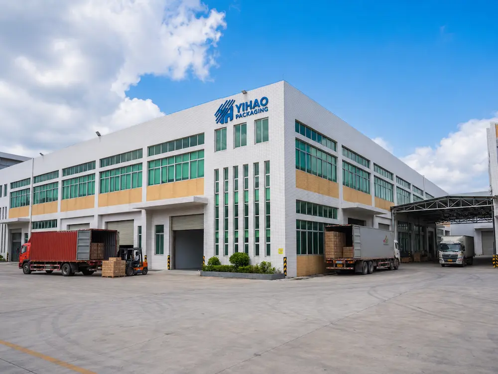 YIHAO packaging factory exterior for salad container manufacturing and wholesale food packaging supply