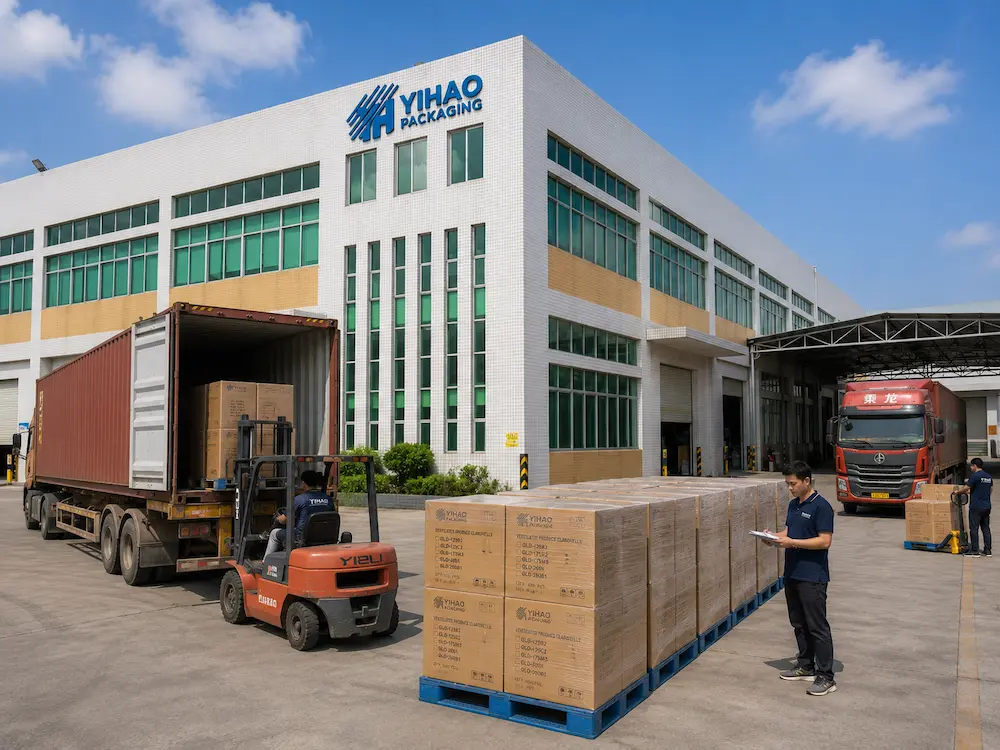 Ventilated Produce Clamshell Containers Complete Buyer Guide 8 YIHAO factory shipping ventilated produce clamshell container cartons for wholesale orders